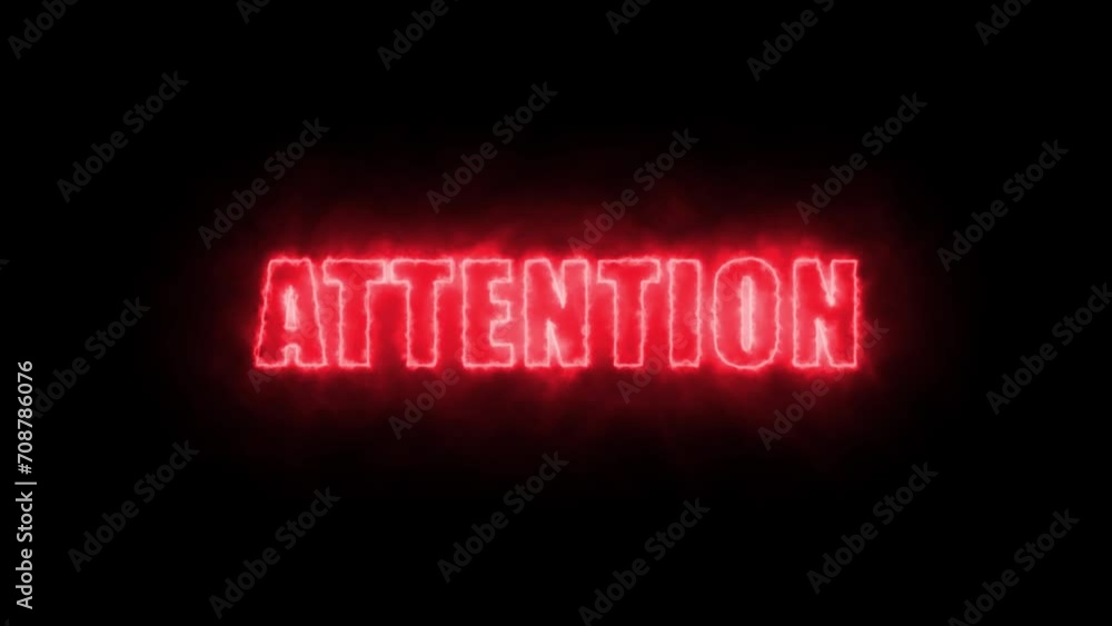 Attention text animation video. These animations are perfect for your videos for everyone to enjoy. Perfect for outro videos, overlays and transitions.Text animation on a black transparent background. Attention text animation video. These animations are perfect for your videos for everyone to enjoy. Perfect for outro videos, overlays and transitions.Text animation on a black transparent background.