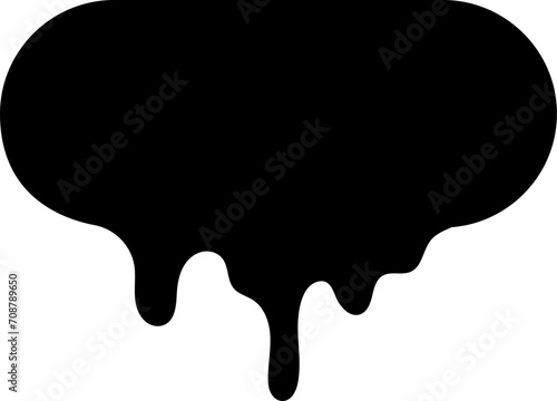 Melted Chocolate Drop