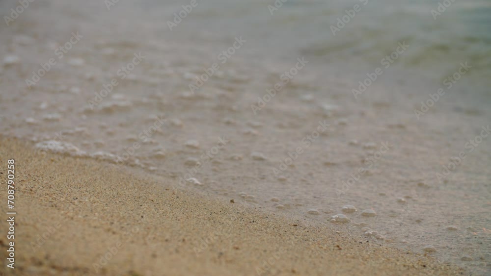 waves breaking on the beach waves breaking on the beach