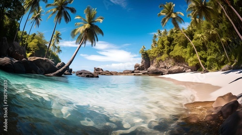 Turquoise Bay Paradise: Idyllic Tropical Island Getaway