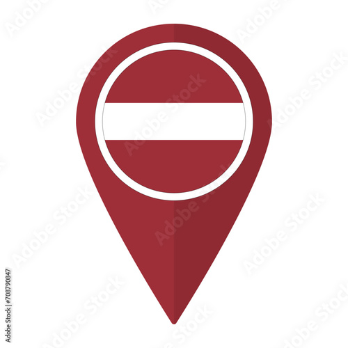 Latvia flag on map pinpoint icon isolated. Flag of Latvia Free Download Latvia flag on map pinpoint icon isolated. Flag of Latvia - GFXLoad