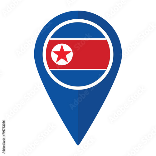 North Korea flag on map pinpoint icon isolated. Flag of North Korea Free Download North Korea flag on map pinpoint icon isolated. Flag of North Korea - GFXLoad
