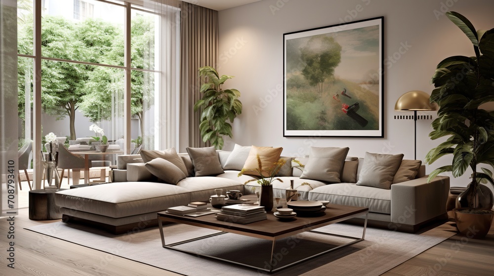 Modern sophisticated living room interior design Modern sophisticated living room interior design