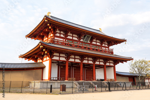 Suzakumon Gate of Heijo Palace. Nara, Japan. © Shawn.ccf