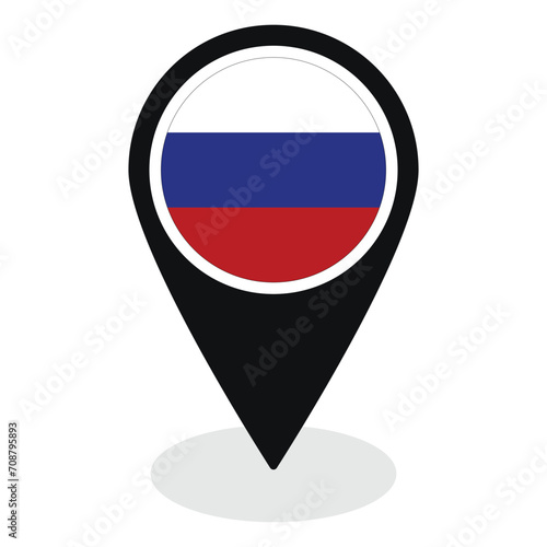 Russia flag on map pinpoint icon isolated. Flag of Russia Free Download Russia flag on map pinpoint icon isolated. Flag of Russia - GFXLoad