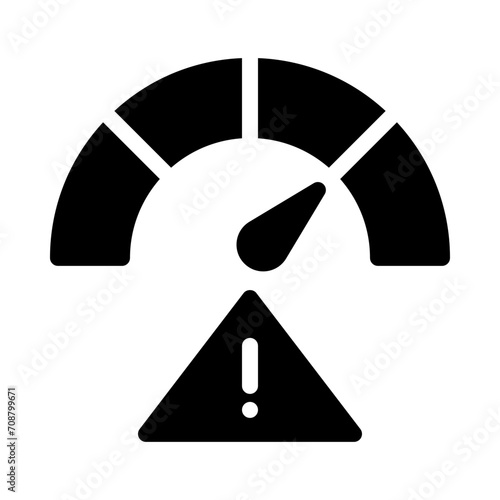acceptable risk glyph icon