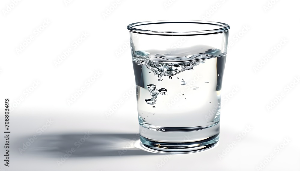 Water glass isolated with clipping path included Water glass isolated with clipping path included