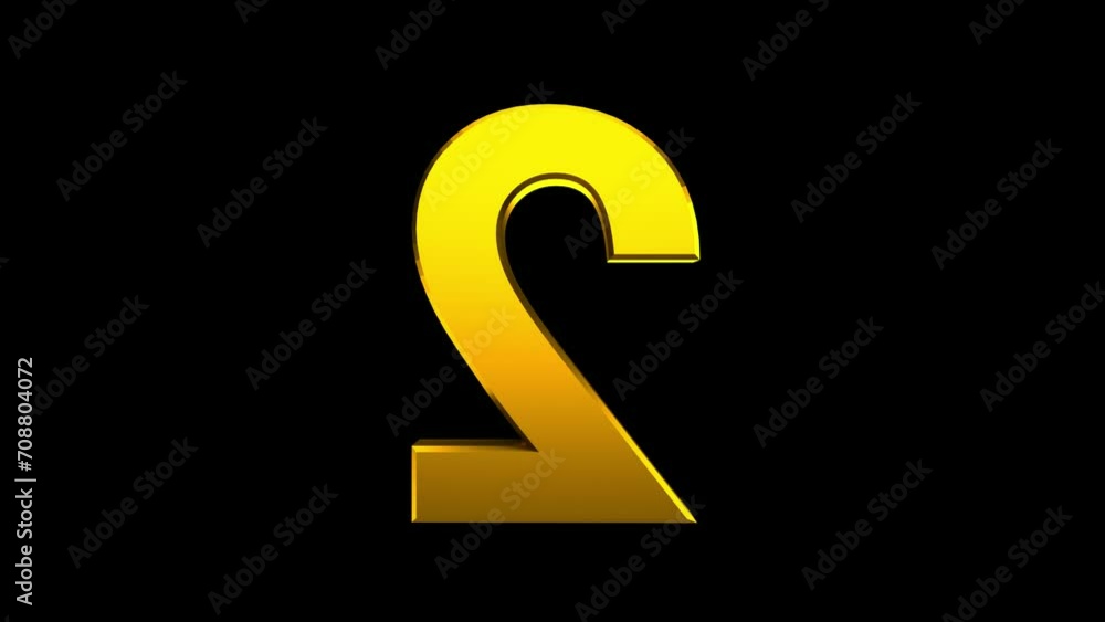 3d golden number 2 3d golden number 2