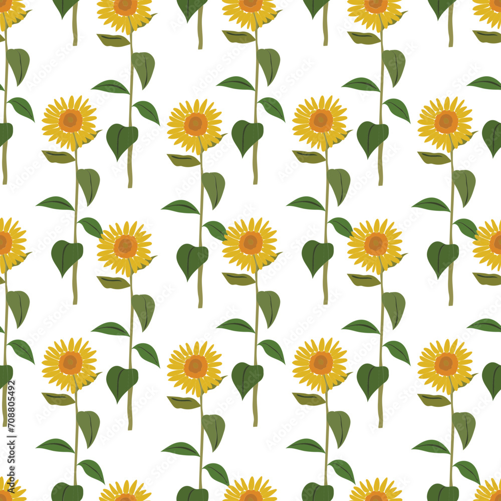 Seamless pattern with floral background.
Seamless pattern with floral background.