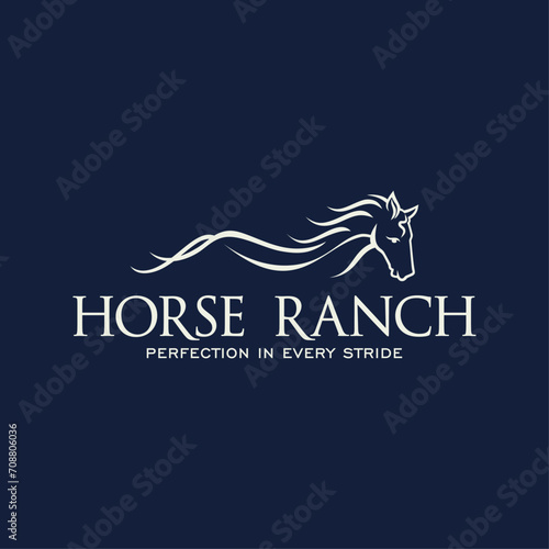 Horse Logo Design Inspiration Vector
