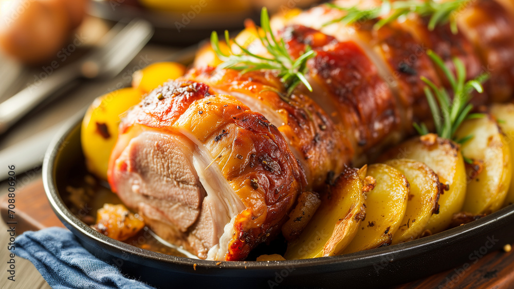 German quisine, white sausage, Weisswurst