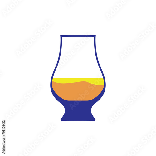 Wine glass logos with landscape sea suitable for bar, Logo designFood & drinkwine