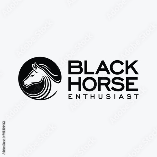 Horse Logo Design Inspiration Vector