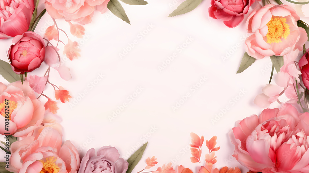 Beautiful pink rose bouquet flowers background, symbol of Valentine's Day, wedding, love