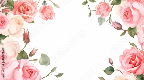 Beautiful pink rose bouquet flowers background, symbol of Valentine's Day, wedding, love