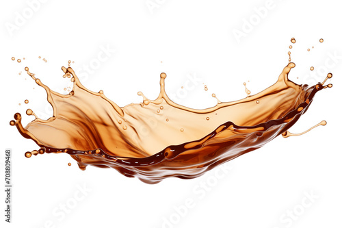 splash isolated on white background