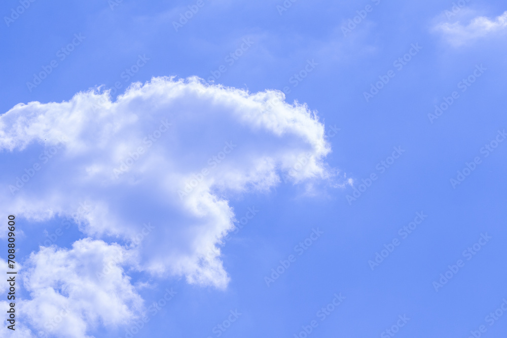 Blue clear sky cloudy white clouds background Blue clear sky cloudy white clouds background