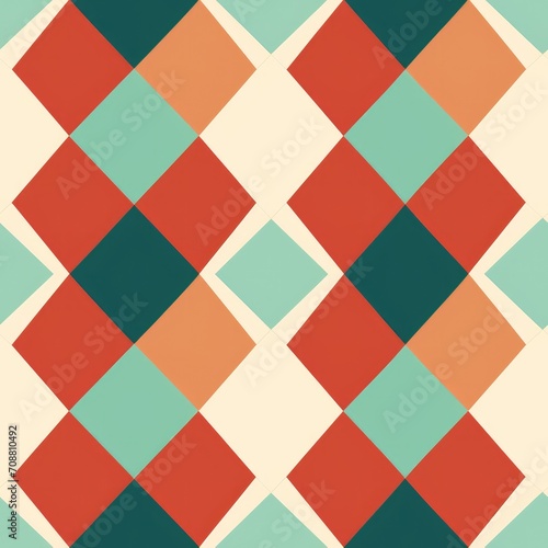 Argyle Pattern, abstract pattern, sweet color seamless pattern design, for packing paper, fabric print and banner backgrounds.