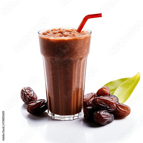 Salak Date Smoothie: Tropical Photography Isolated on Flavor