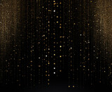 Small Sparkle curtain background