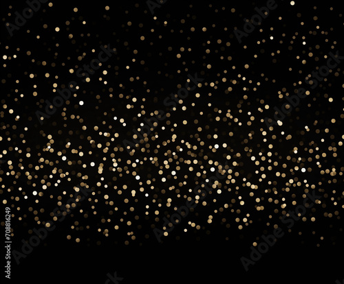 Mini golden sparkle at night