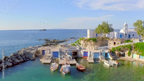 Greece travel destination. Cyclades island photo