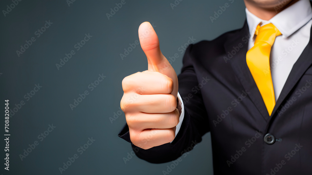 businessman with thumbs up, all right businessman with thumbs up, all right
