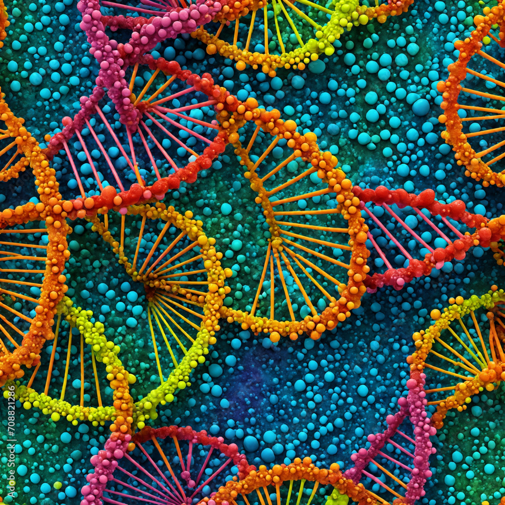 background DNA abstract 