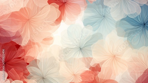 Vibrant floral arrangement adorning a wall © Cloudyew