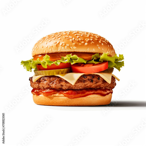 snack for burger graphic composition