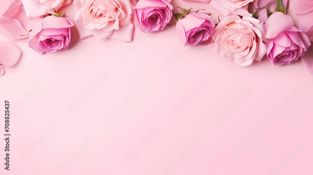 Beautiful pink rose bouquet flowers background, symbol of Valentine's Day, wedding, love Beautiful pink rose bouquet flowers background, symbol of Valentine's Day, wedding, love