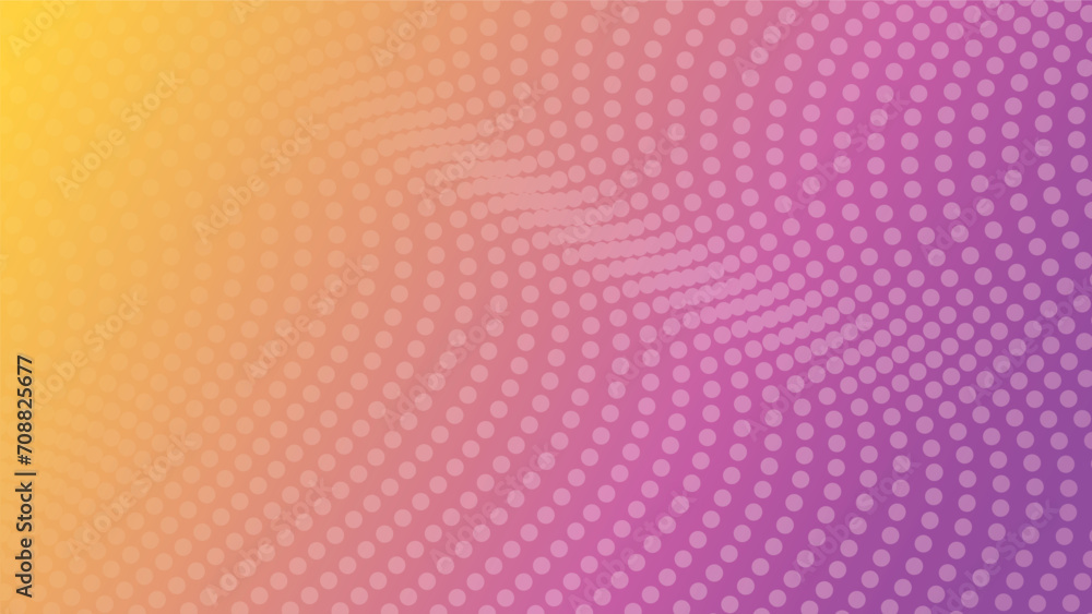 abstract background with modern dots wavy pattern on orange and pink color gradient abstract background with modern dots wavy pattern on orange and pink color gradient