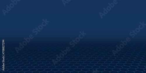 Medical background design. Geometric abstract background with hexagons.