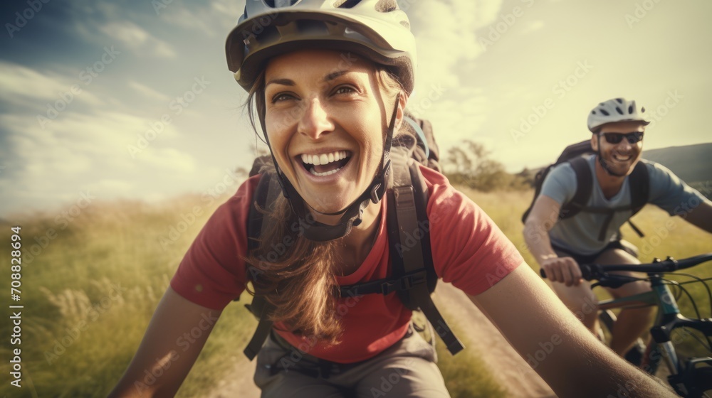 Cycling exercising in the morning in groups, Bike and enjoying workout in a park, freedom and energy. Cycling exercising in the morning in groups, Bike and enjoying workout in a park, freedom and energy.