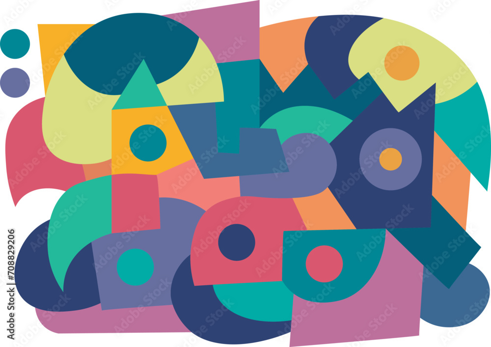 Fototapeta premium colorful abstract art for background and wallpaper