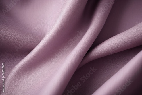 Pink satin, linen textiles, jeans fabric curves wave lines background texture for web design , banner , business concept. Generative AI