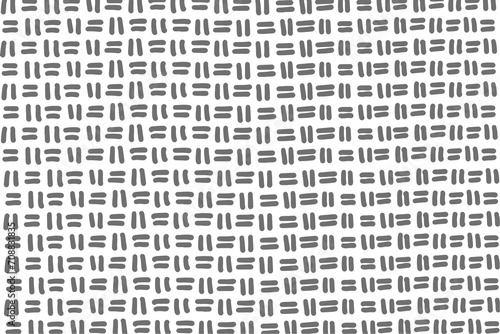 Hand drawn doodles memphis style seamless pattern background vector EPS 10
