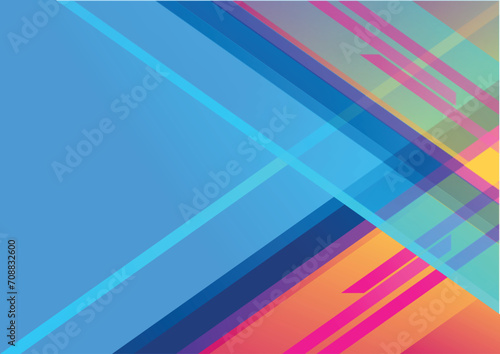 abstract geometric colorful background template