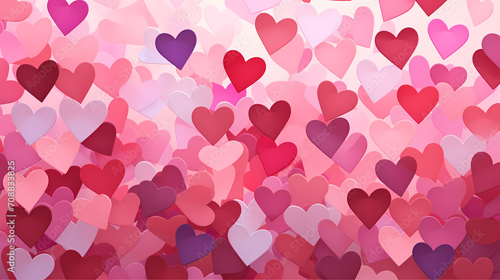 Valentine's Day, hearts, hearts, Valentine's Day background, wedding background