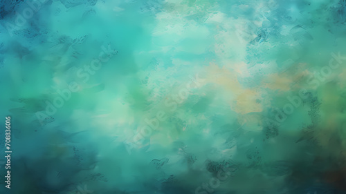 Abstract grunge background with blue and green colors  wallpaper or background copy space for text 