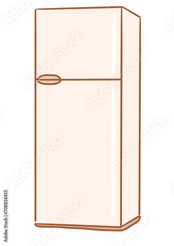 cookware_electric kitchen_color_refrigerator_illustration
