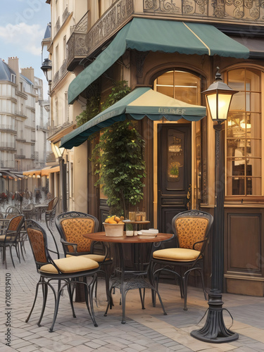 tables and chairs