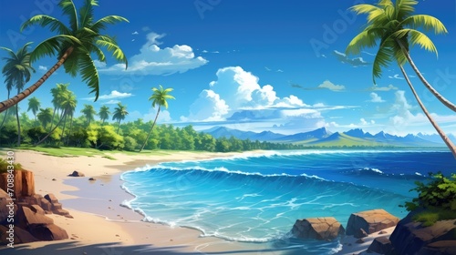 Tropical beach 
