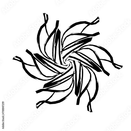 flower motive design pattern illustration	