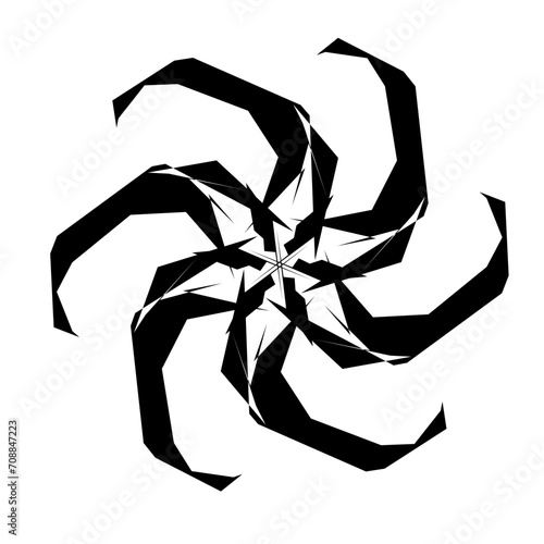 flower motive design pattern illustration	