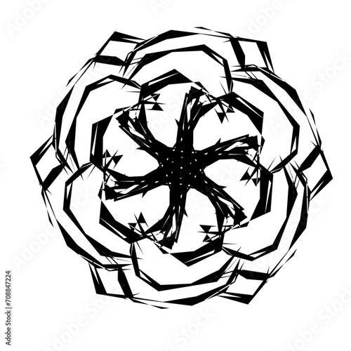 flower motive design pattern illustration	