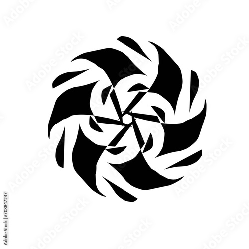 flower motive design pattern illustration	
