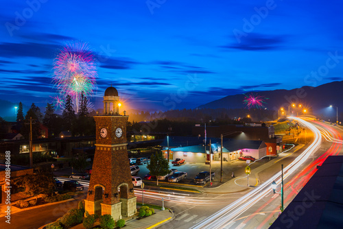 Fourth Of July In Whitefish Montana photo