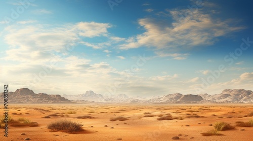 a vast desert expanse, creating a picturesque scene in high definition.