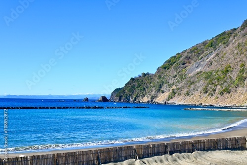 Crystal Beach in West Coast Izu